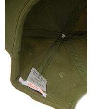 SUN68 LOGO Cappello modello baseball militare scuro - Cappelli - 4