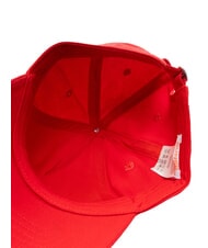 SUN68 LOGO Cappello modello baseball rosso fuoco - Cappelli - 4