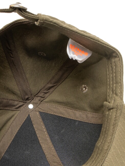 LOGO Cappello modello baseball in cotone militare scuro - Cappelli