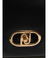 LIUJO LAPUFFY Borsa a spalla con patta NERO - Borse Donna - 3