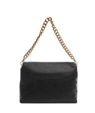 LIUJO LAPUFFY Borsa a spalla con patta NERO - Borse Donna - 4