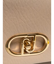 LIUJO LAPUFFY Borsa a spalla manico catena NEUTRO - Borse Donna - 3