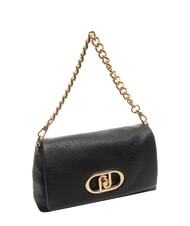 LIUJO LAPUFFY Borsa a spalla manico catena NERO - Borse Donna - 2