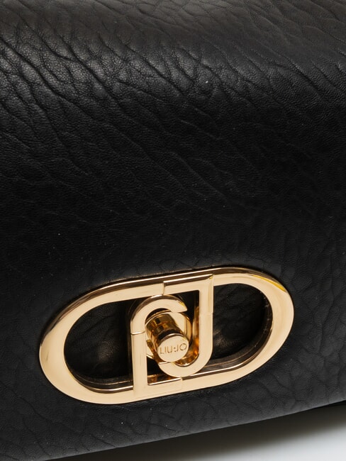 LAPUFFY Borsa a spalla manico catena NERO - Borse Donna