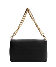 LIUJO LAPUFFY Borsa a spalla manico catena NERO - Borse Donna - 4
