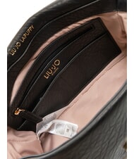 LIUJO LAPUFFY Borsa a spalla manico catena NERO - Borse Donna - 5