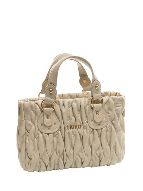 AIDE Borsa tote piccola trapuntata marmo - Borse Donna