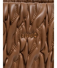 LIUJO AIDE Borsa tote trapuntata suede - Borse Donna - 3