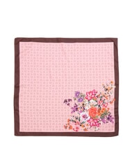 POLLINI FLOWERS TWILL Foulard stampato rosa flowers - Sciarpe - 2