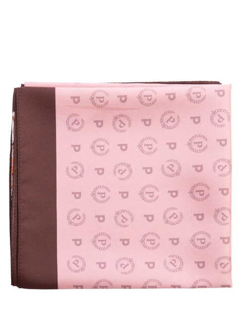 FLOWERS TWILL Foulard stampato rosa flowers - Sciarpe