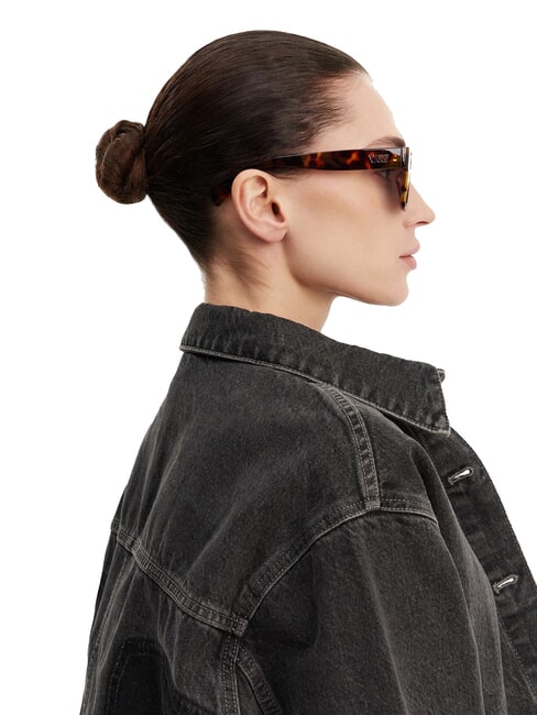 SQUARED OFF SHADES Occhiali da sole cheetah tortoise - Occhiali Donna