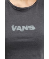 VANS BLUR Canotta crop top stampa logo asphalt - T-shirt e Top Donna - 4