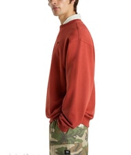 VANS SALTON Felpa a girocollo in cotone red ochre - Felpe Uomo - 3