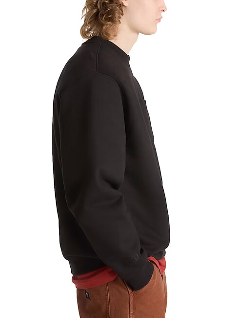 MTE LODGE Felpa girocollo black - Felpe Uomo