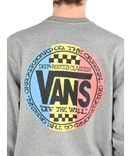 VANS RETRO CO Felpa girocollo con stampe skate cement heather - Felpe Uomo - 5