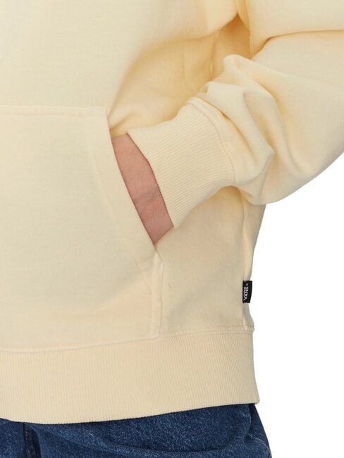 EVERYDAY Felpa full zip con cappuccio lemon icing - Felpe Donna