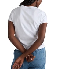 VANS BASIC MINI T-shirt a maniche corte in cotone white - T-shirt e Top Donna - 2