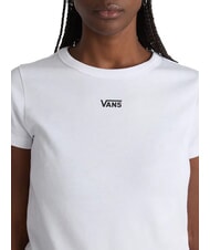 VANS BASIC MINI T-shirt a maniche corte in cotone white - T-shirt e Top Donna - 3