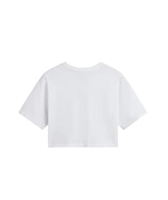 VANS FLYING V T-shirt crop top con logo white - T-shirt e Top Donna - 5