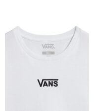 VANS FLYING V T-shirt crop top con logo white - T-shirt e Top Donna - 4