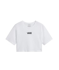 VANS FLYING V T-shirt crop top con logo white - T-shirt e Top Donna - 3