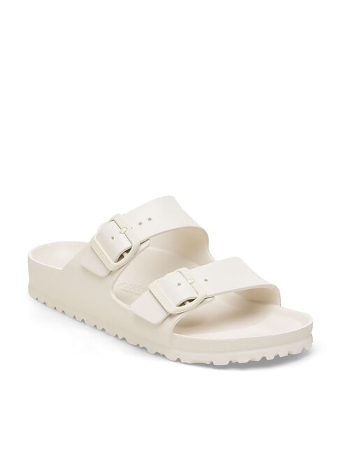 ARIZONA EVA Sandalo ciabatta a due fibbie eggshell - Scarpe Donna