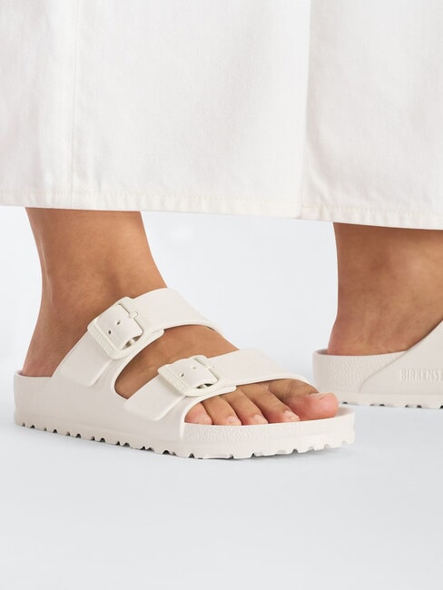 ARIZONA EVA Sandalo ciabatta a due fibbie eggshell - Scarpe Donna