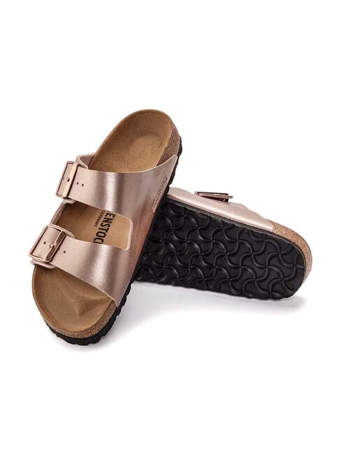 ARIZONA Sandalo ciabatta metallizzato copper - Scarpe Donna