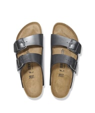 BIRKENSTOCK ARIZONA Sandalo ciabatta metallizzato black - Scarpe Donna - 4