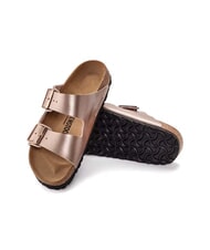 BIRKENSTOCK ARIZONA Sandalo ciabatta metallizzato copper - Scarpe Donna - 6