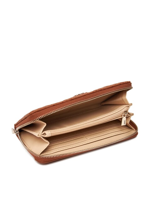 ADELASIA Portafoglio zip around caramel - Portafogli Donna
