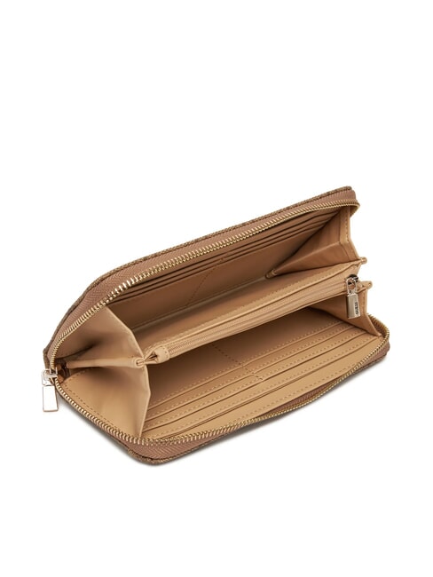 BRENTON Portafoglio con polsierina LATTE LOGO - Portafogli Donna