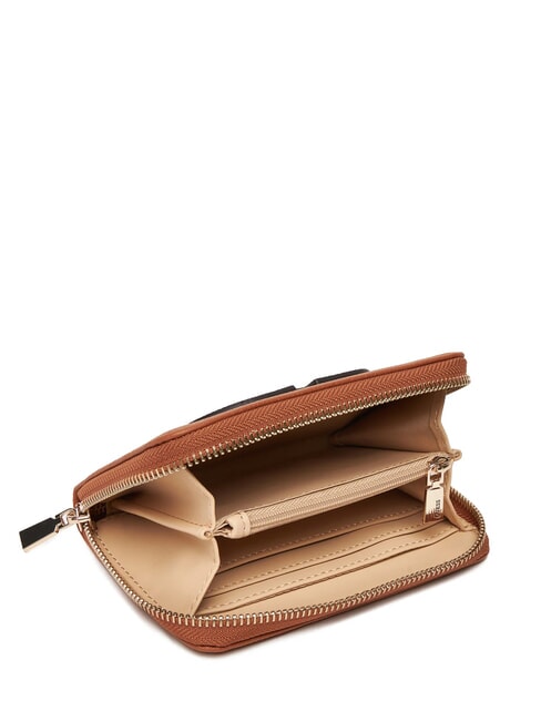 CALEBRA Portafoglio Zip Around Medio COGNAC - Portafogli Donna