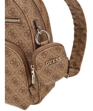 GUESS POWER PLAY 2 Zaino Donna LATTE LOGO - Borse Donna - 3