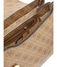 GUESS CALISTA Borsetta a spalla / a tracolla LATTE LOGO - Borse Donna - 4