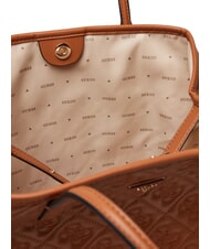 GUESS ADELASIA Borsa a spalla caramel - Borse Donna - 5