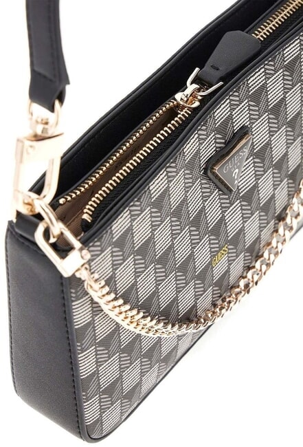 G WAVE 2 Borsa a spalla black logo - Borse Donna