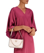 GUESS G WAVE 2 Borsa a spalla blush logo - Borse Donna - 4