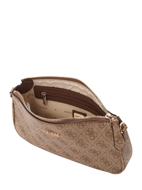 NOELLE 2 Doppia borsa a tracolla latte logo/brown - Borse Donna