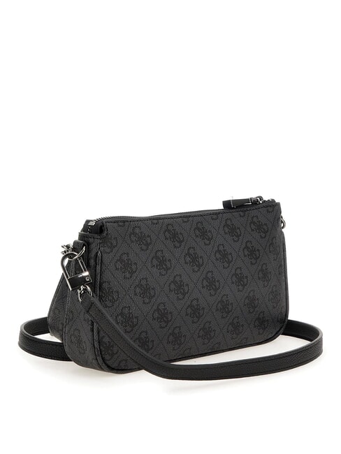 NOELLE 2 Doppia borsa a tracolla coal - Borse Donna