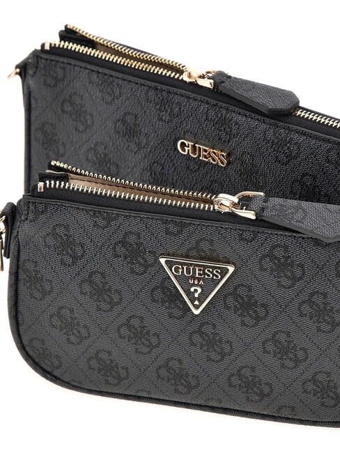 NOELLE 2 Doppia borsa a tracolla coal - Borse Donna