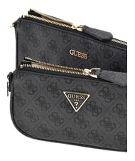 GUESS NOELLE 2 Doppia borsa a tracolla coal - Borse Donna - 3