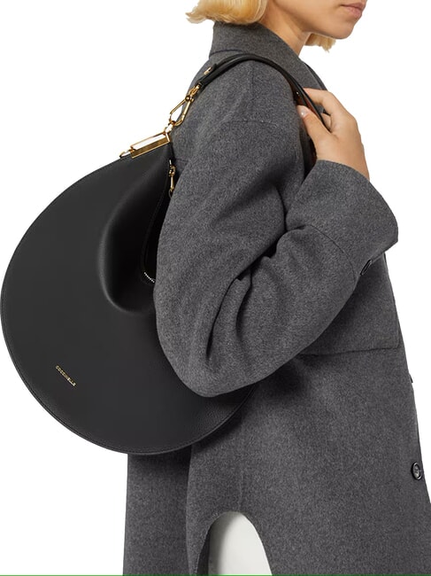 SUNUP  Borsa a spalla, con tracolla noir/cognac - Borse Donna