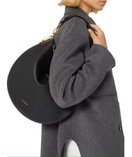 COCCINELLE SUNUP  Borsa a spalla, con tracolla noir/cognac - Borse Donna - 4