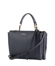 COCCINELLE ARLETTIS Hand bag in pelle martellata midnight blue - Borse Donna - 2