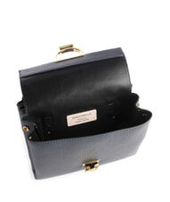 COCCINELLE ARLETTIS Hand bag in pelle martellata midnight blue - Borse Donna - 4
