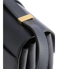 COCCINELLE ARLETTIS Hand bag in pelle martellata midnight blue - Borse Donna - 3