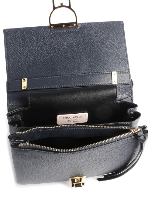 ARLETTIS Hand bag in pelle martellata midnight blue - Borse Donna