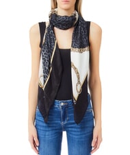 LIUJO ANIMALIER CHAIN Foulard con stampa all over - Sciarpe
