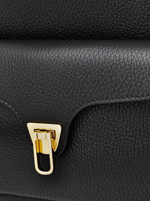 BEAT GENERATION Zaino in pelle martellata Nero - Borse Donna